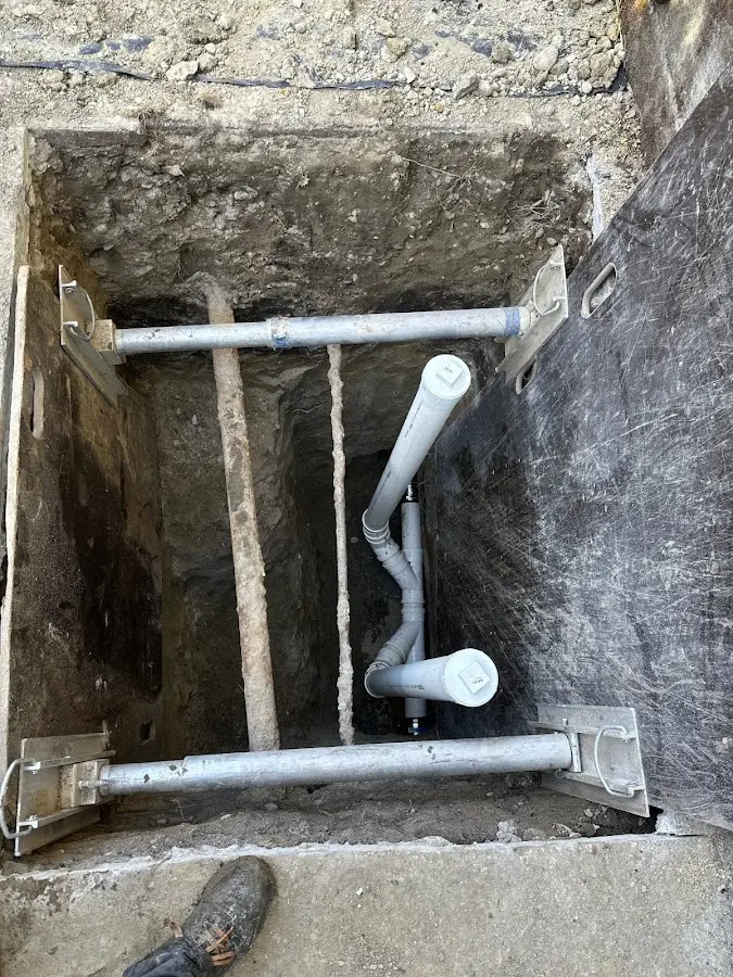 Experienced plumber completing Gas Line Repair work in Fond du Lac